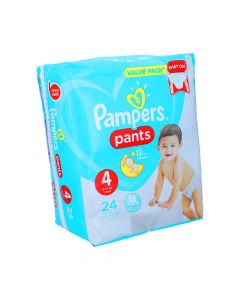 PAMPERS PANTS DIAPERS  SIZE 4  9-14 KG CARRY PACK 24 PSC