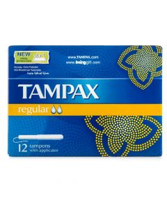 TAMPAX REGULAR 12'S