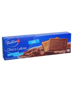 BAHLSEN BUTTER BISCUITS SET IN MILK CHOCOLATE 125GM