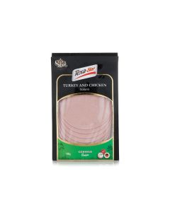 SIBEL TURKEY CHICKEN SALAMI SLICE 150GM