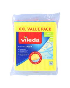 VILEDA SPONGE CLOTH XXL VALUE PACK 10