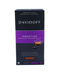 DAVIDOFF PRESTIGE CAPSULES ESPRESSO COFFEE 55GM