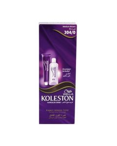 WELLA KOLESTON HAIR COLOR  MEDIUM BROWN 304/0