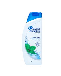 HEAD & SHOULDERS MENTHOL REFRESH SHAMPOO 600ML