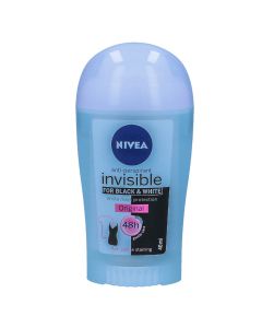 NIVEA DEODORANT FEMALE INVISIBLE BLACK & WHITE ORIGINAL STICK 40ML