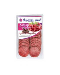 OZYOREM BEEF SALAMI WITH PEPPER 80GM