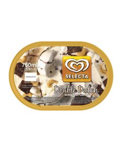 SELECTA DOUBLE DUTCH ICE CREAM 750ML