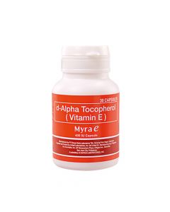 MYRA E D 400 ALPHA TOCOPHEROL IU VITAMIN E CAPSULES 30 PSC