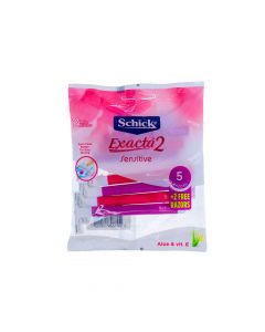 SCHICK EXTRA II WOMEN PINK RAZOR 5 PSC