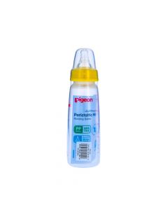 PIGEON  FEEDING BOTTLE WITH TRANSPARENT CAP 240 ML