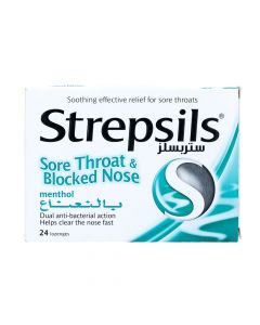 STREPSILS MENTHOL 24 PSC