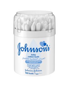 JOHNSON'S BABY PURE COTTON BUDS 100PCS