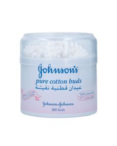 JOHNSON'S BABY PURE COTTON BUDS 200PCS