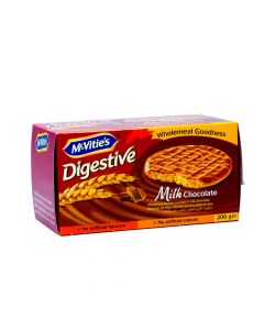 MCVITIES DIGESTIVE MILK CHOCOLATES BISCUITS 200GM