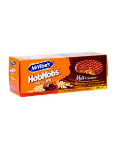 MCVITIES HOB NOBS MILK CHOCOLATES BISCUITS 300GM