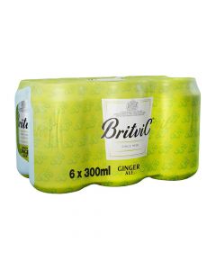 BRITVIC GINGER ALE 6X300ML