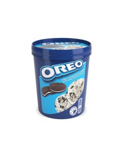 OREO COOKIE VANILA ICE CREAM TUB 480ML