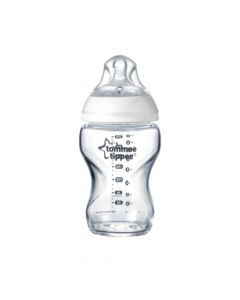 TOMMEE TIPPEE GLASS 1X250ML FEEDNG BOTLE