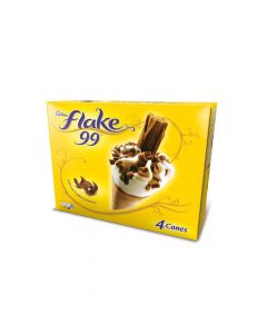 CADBURY FLAKE 99 ICE CREAM CONE 4X125M