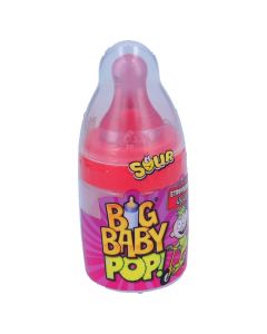 BAZOOKA BIG BABY SOUR STRAWBERY RASPBERRY CANDY 32G