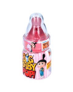 BAZOOKA BIG BABY POP STRAWBERY CANDY 32GM