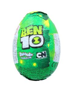 BEN10 POWERPUFF GIRLS MILK CHOCOLATE EGGS 20GM