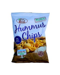 EAT REAL HUMMUS CHIPS SEA SALT 135GM