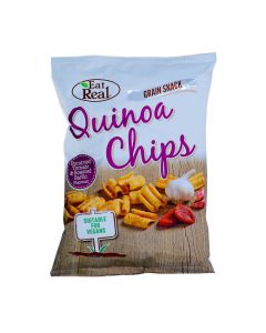 EAT REAL QUINOA SUNDRIED TOMATO & GARLIC CHIPS 80GM