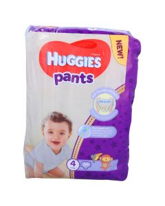 HUGGIES ACTIVE BABY PANTS SIZE 4 9-14 KG 36  DIAPERS PSC