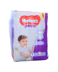 HUGGIES ACTIVE BABY PANTS SIZE 5 12-17 KG 34 DIAPERS PSC