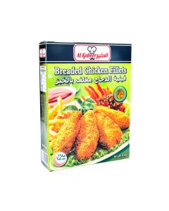 AL KABEER BREADED CHICKEN FILLET 450GM