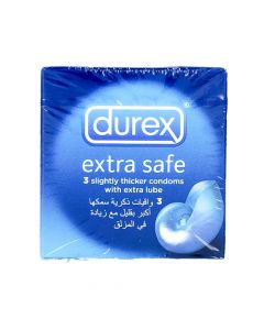 DUREX CONDOM EXTRA SAFE 3 PSC