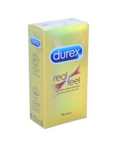 DUREX CONDOM REAL FEEL 10  PSC