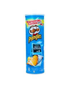 PRINGLES SALT & VINEGAR POTATO CHIPS 165GM