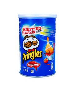 PRINGLES KETCHUP POTATO CHIPS 70GM