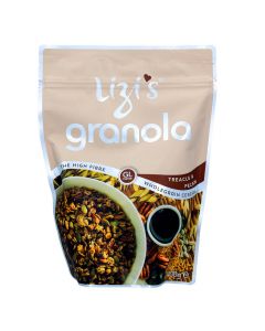 LIZIS GRANOLA TREACLE & PECAN FLAKES CEREAL 400G