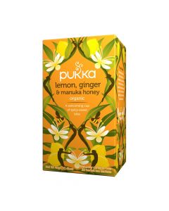 PUKKA GINGER&MANKA HONEY TEA BAG 20X2GM