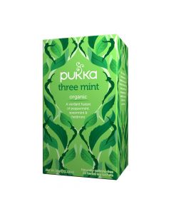 PUKKA THREE MINT TEA BAGS 20X1.6GM