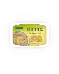 AMVROSIA HUMMUS WITH LEMON ZEST 250GM