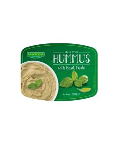 AMVROSIA HUMMUS WITH BASIL PESTO 250GM