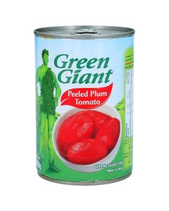 GREEN GIANT PEELED PLUM TOMATOES 400GM