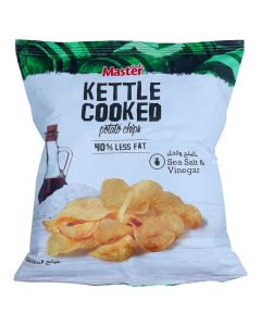 MASTER KETTLE COOKED POTATO CHIPS SALT & VINEGAR 45GM