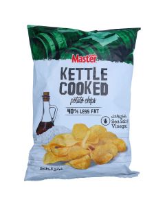 MASTER KETTLE COOKED POTATO CHIPS SALT & VINEGAR CHIPS 170GM