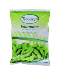 TREBON EDAMAME WHOLE GREEN SOYBEANS 500GM