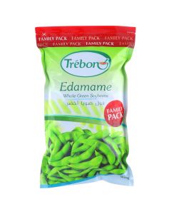 TREBON EDAMAME WHOLE GREEEN SOYBEANS 900GM