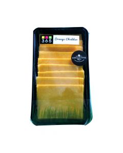 SINGLETONS ORANGE CHEDDAR CHEESE SLICES 200 GM