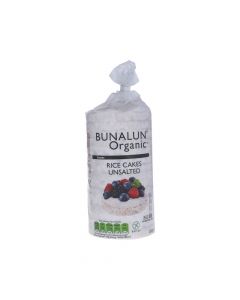 BUNALUN ORGANIC UNSALTED RICE CAKES 100GM