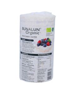 BUNALUN ORGANIC SALTED RICE CAKES 100GM