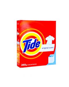 TIDE LAUNDRY DETERGENT POWDER ORIGINAL 260GM