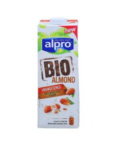 ALPRO BIO ALMOND UNSWEETENED DRINK 1LT